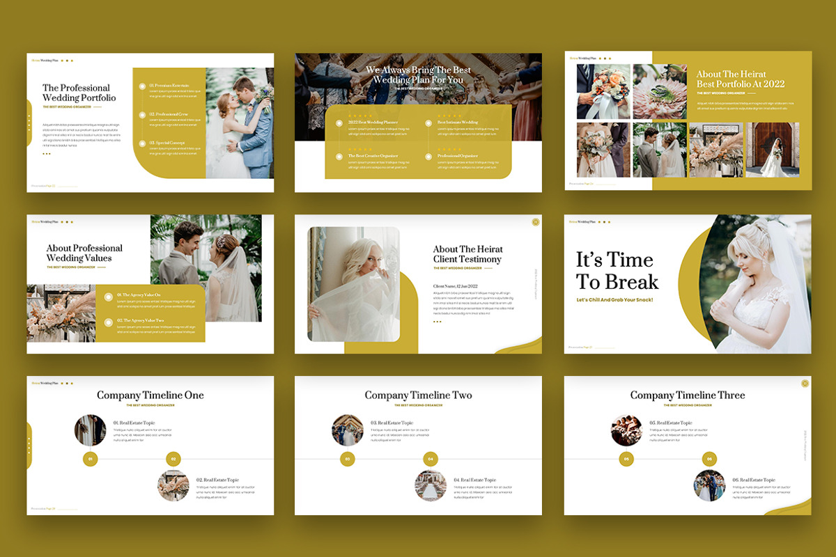 Heirat Wedding Plan Keynote, a Presentation Template by kerismaker (Photo 4 of 6)