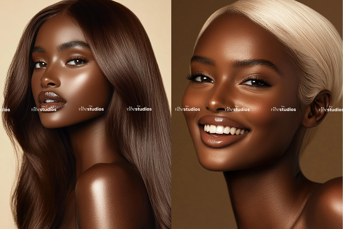 Luxury Melanin Hair Stock Photos, a Photo by The Vibe Studios (Photo 7 of 9)