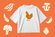 FARMERS MARKET, HAND DRAWN SET, a Food Illustration by NatalieArtShop (Thumbnail 6 of 14)