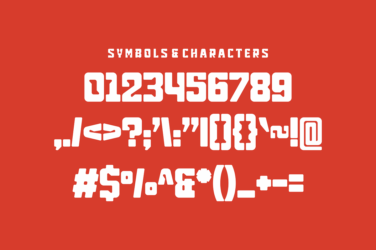 Breau - Bold Display Font, a Sans Serif Font by lelevien (Photo 3 of 4)