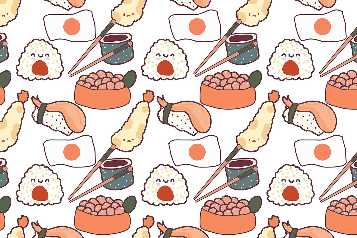 Japanese pattern set, a Pattern Graphic by TiveCreate (Photo 7 of 11)
