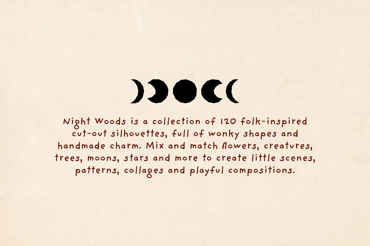 Night Woods, a Decorative Illustration by Dina Mae (Photo 2 of 10)