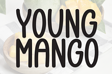 Young Mango | Script Font