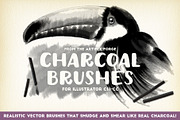 Charcoal Brushes, a Brush Add-On by The Artifex Forge (Thumbnail 1 of 4)