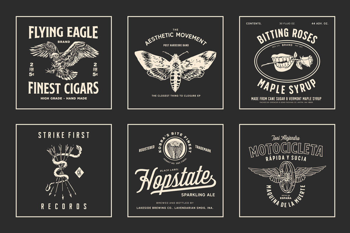 S&S Nickson Font Bundle, a Font by Spencer & Sons Co. (Photo 20 of 20)