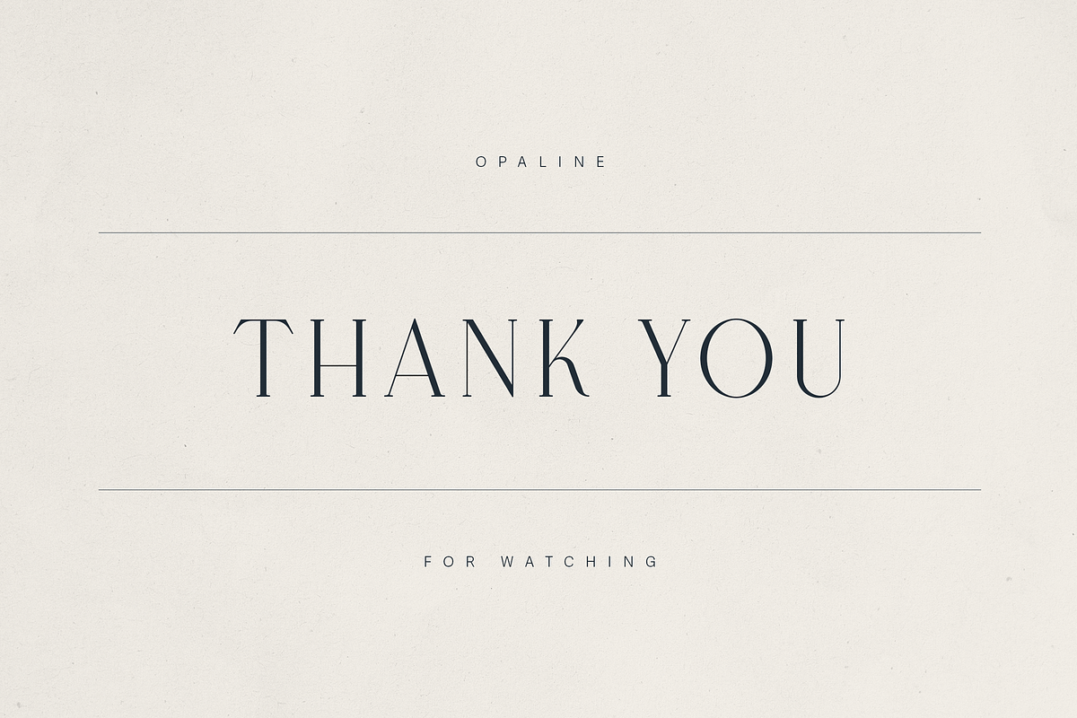 Opaline – Elegant Modern Serif Font, a Serif Font by Only Fonts (Photo 11 of 11)