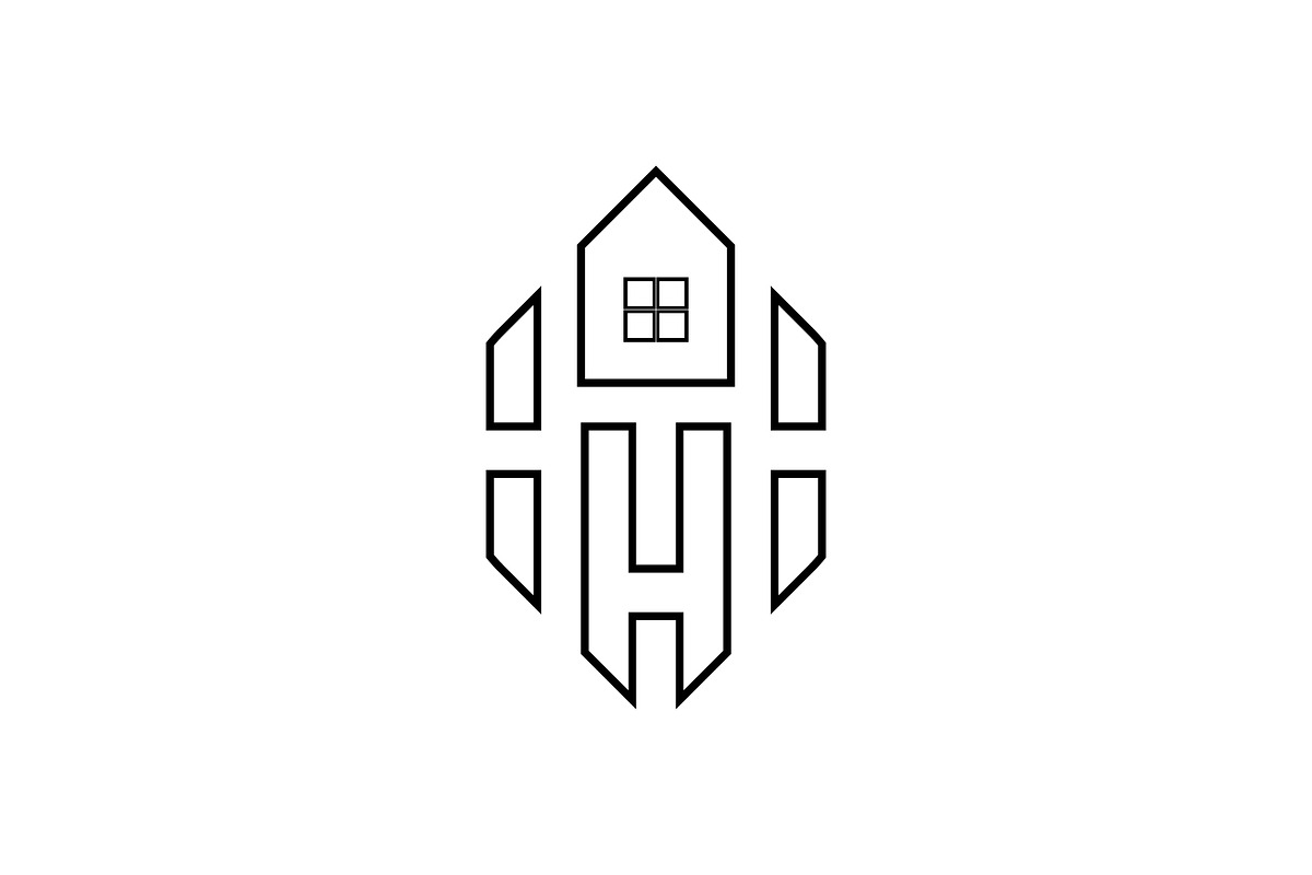 Letter H Home Logo, a Branding & Logo Template by Salman Shop (Photo 1 of 2)