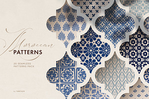 Islamic Moroccan Seamless Patterns