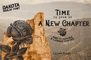 Dakota Font, a Font by edukka (Thumbnail 5 of 10)