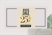 GRUNGE Facebook sale and quote pack, a Social Media Template by Vova (Thumbnail 5 of 16)