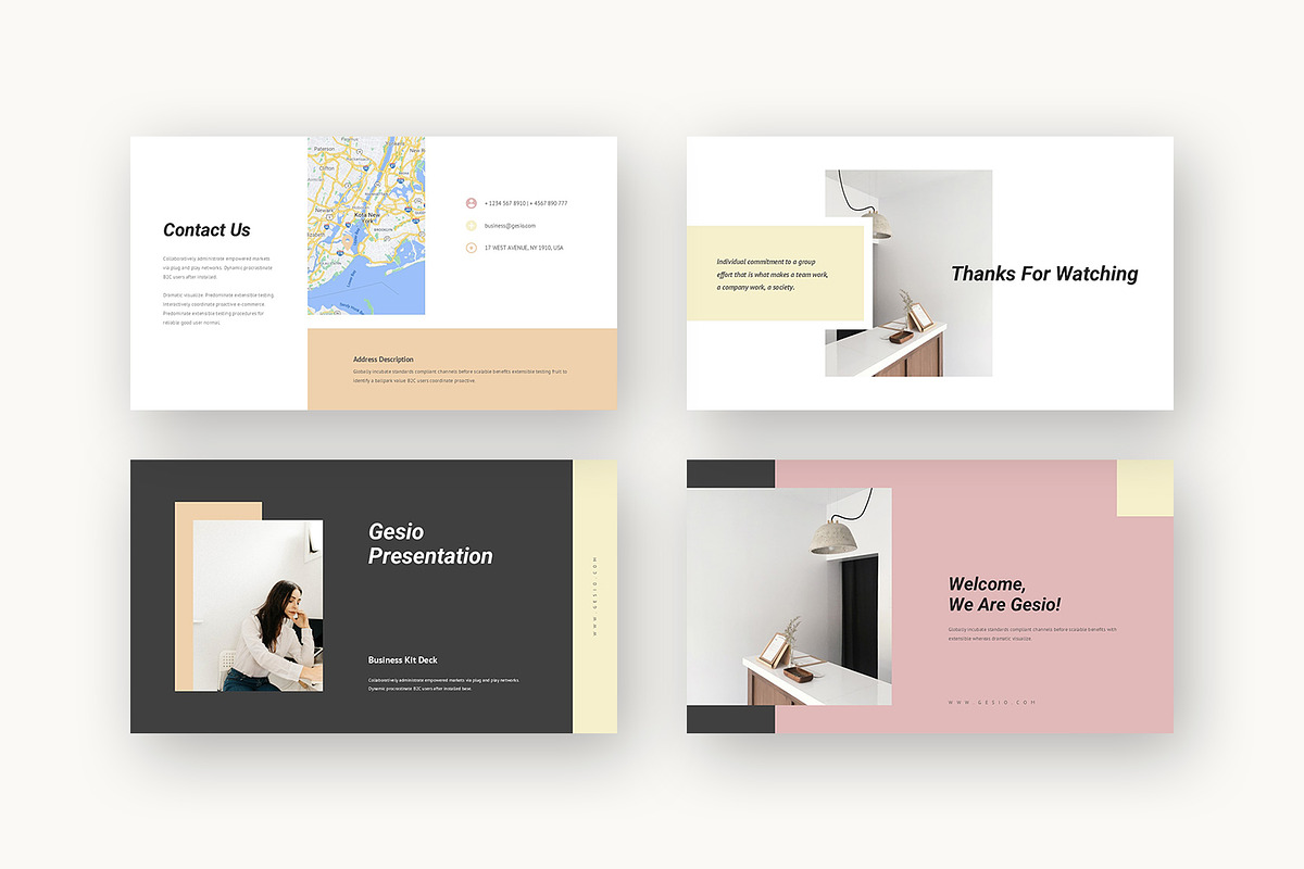 Gesio : Business Kit Keynote, a Presentation Template by Punkl Camp (Photo 9 of 16)