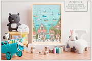 Fresco collection Sailing Town, a Wallpaper Graphic by Natalia0307 (Thumbnail 5 of 14)
