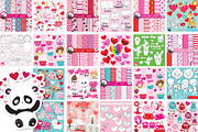 Mega Valentine graphics bundle, an Illustration by PrettyBundles (Thumbnail 2 of 5)