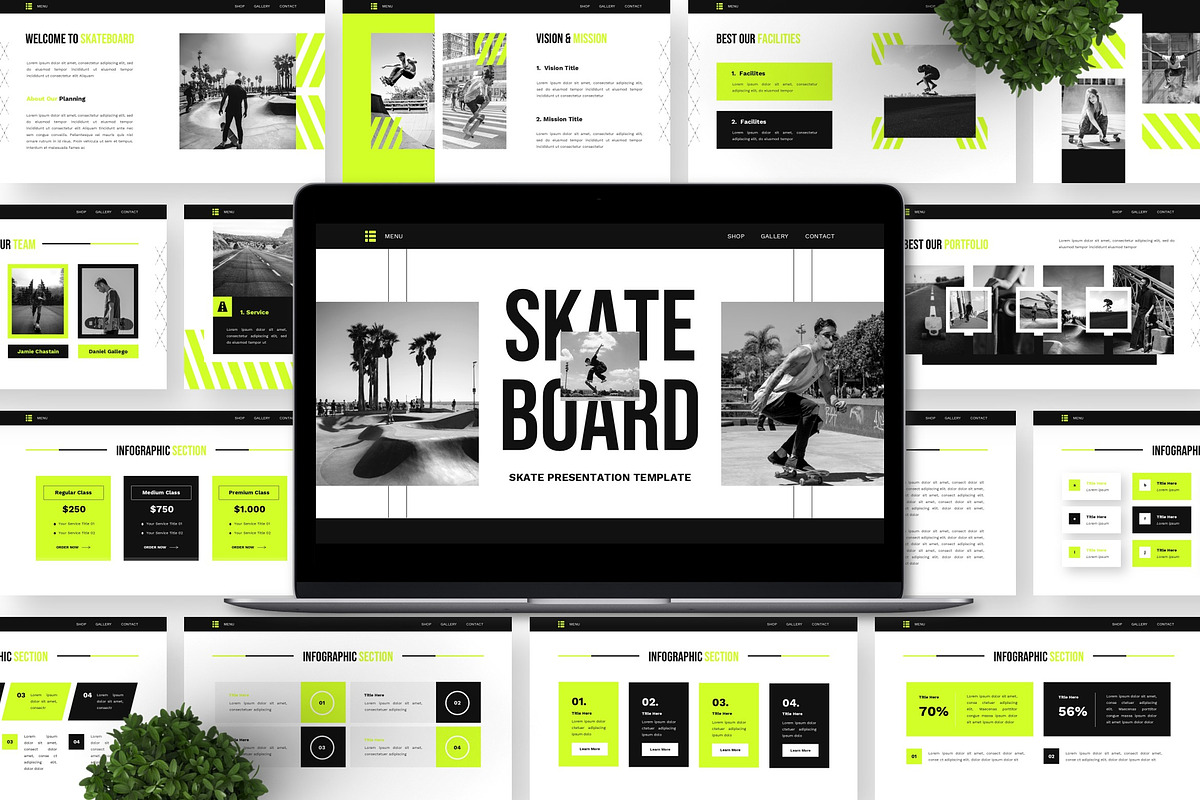 Skateboard - Skateboard Keynote preview 6