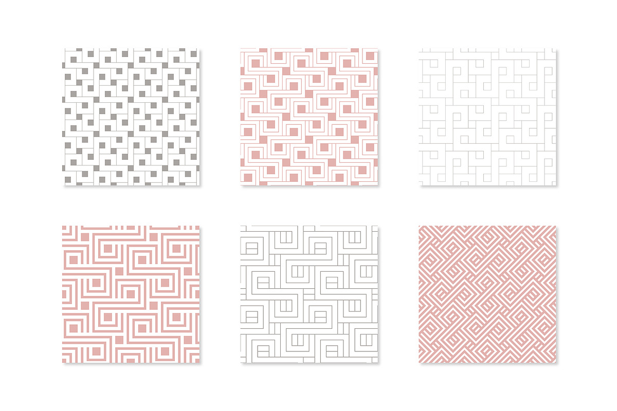 Square Collection. Patterns & Shapes, a Pattern Graphic by Curly_Pat (Photo 2 of 12)