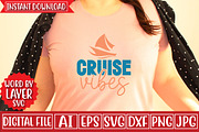 Cruise Vibes Svg Cut File, an Object Graphic by CrexoraLab (Thumbnail 2 of 3)