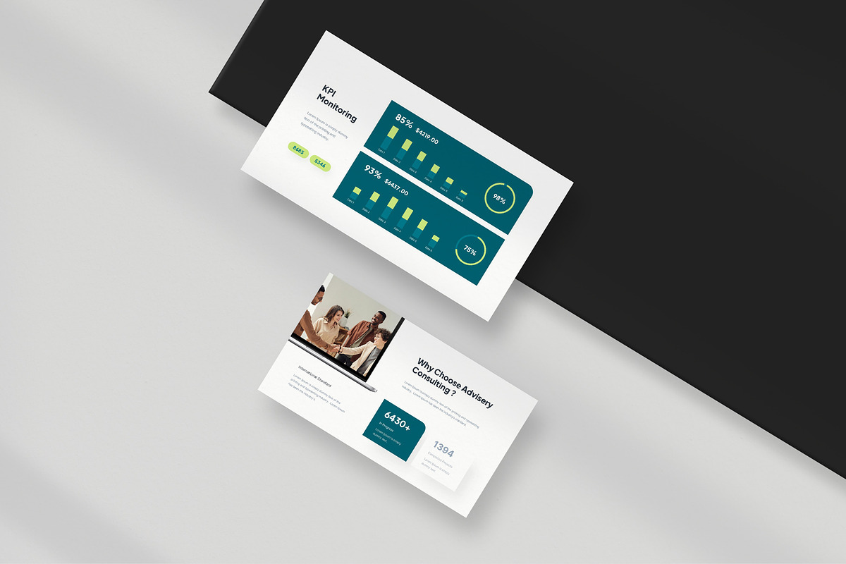 Business Consulting Google Slides, a Presentation Template by New Coral Design (Photo 5 of 6)