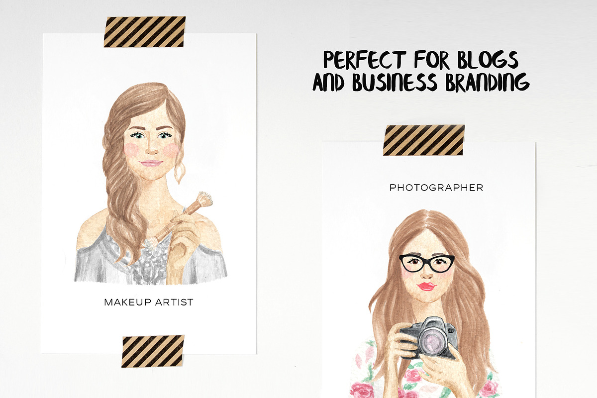 Personalised Female Portrait Creator, a Person Illustration by SoNice (Photo 5 of 5)