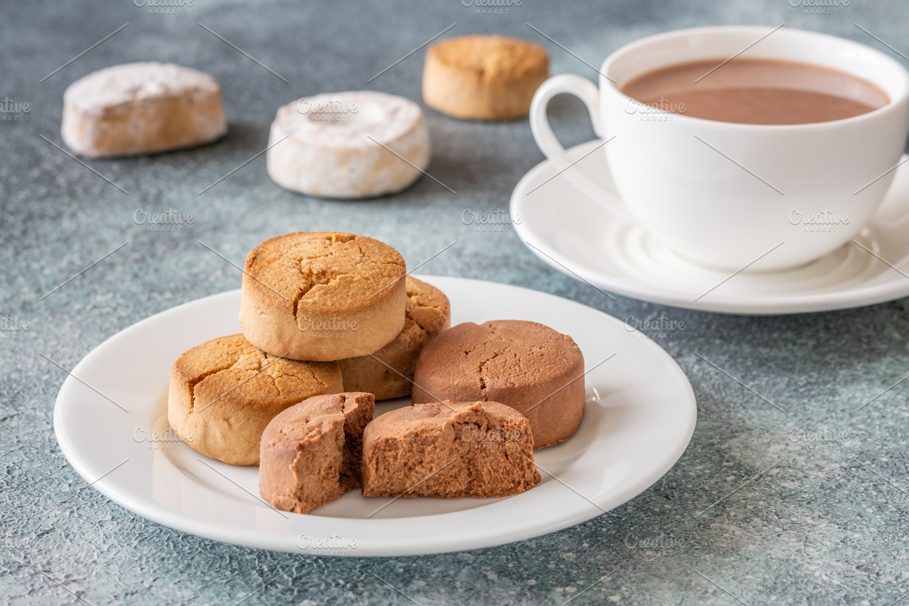 Polvorones and mantecados, a Food & Drink Photo by Alexander Prokopenko