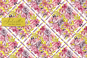 Rich Watercolor Floral Pattern, a Pattern Graphic by SirenaArt (Thumbnail 4 of 17)