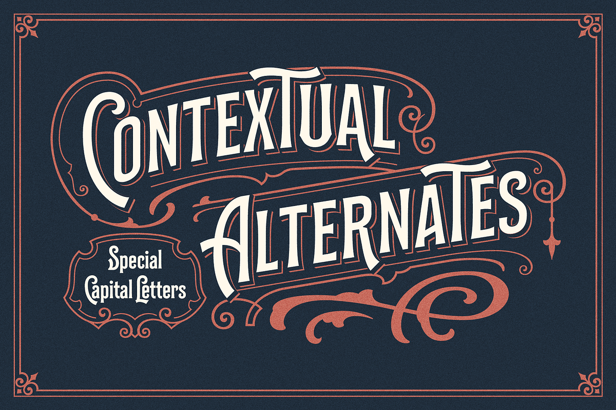 Bilcase Font and Extras preview 8