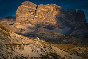 Stunning cliffs and walls at sunset, a Nature Photo by Alpine Dreams