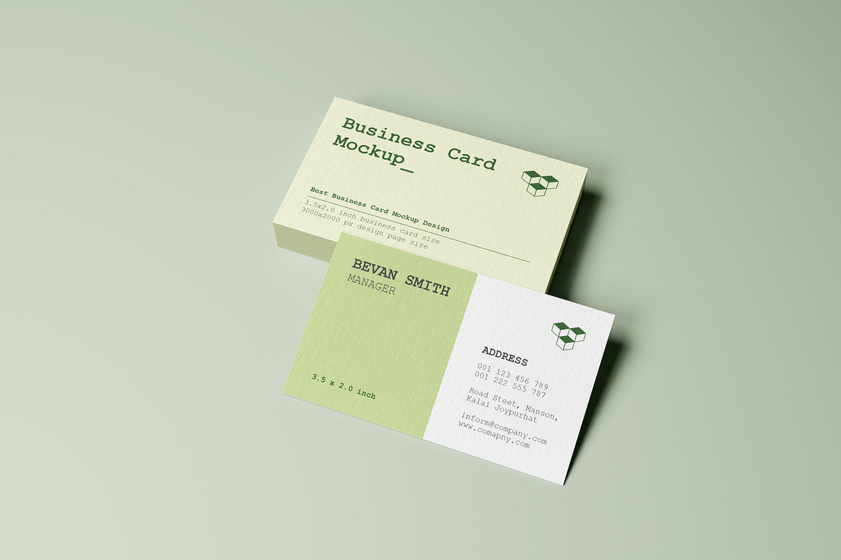 Business Card Mockups, an Advertising Mockup by alimran24 (Photo 8 of 14)