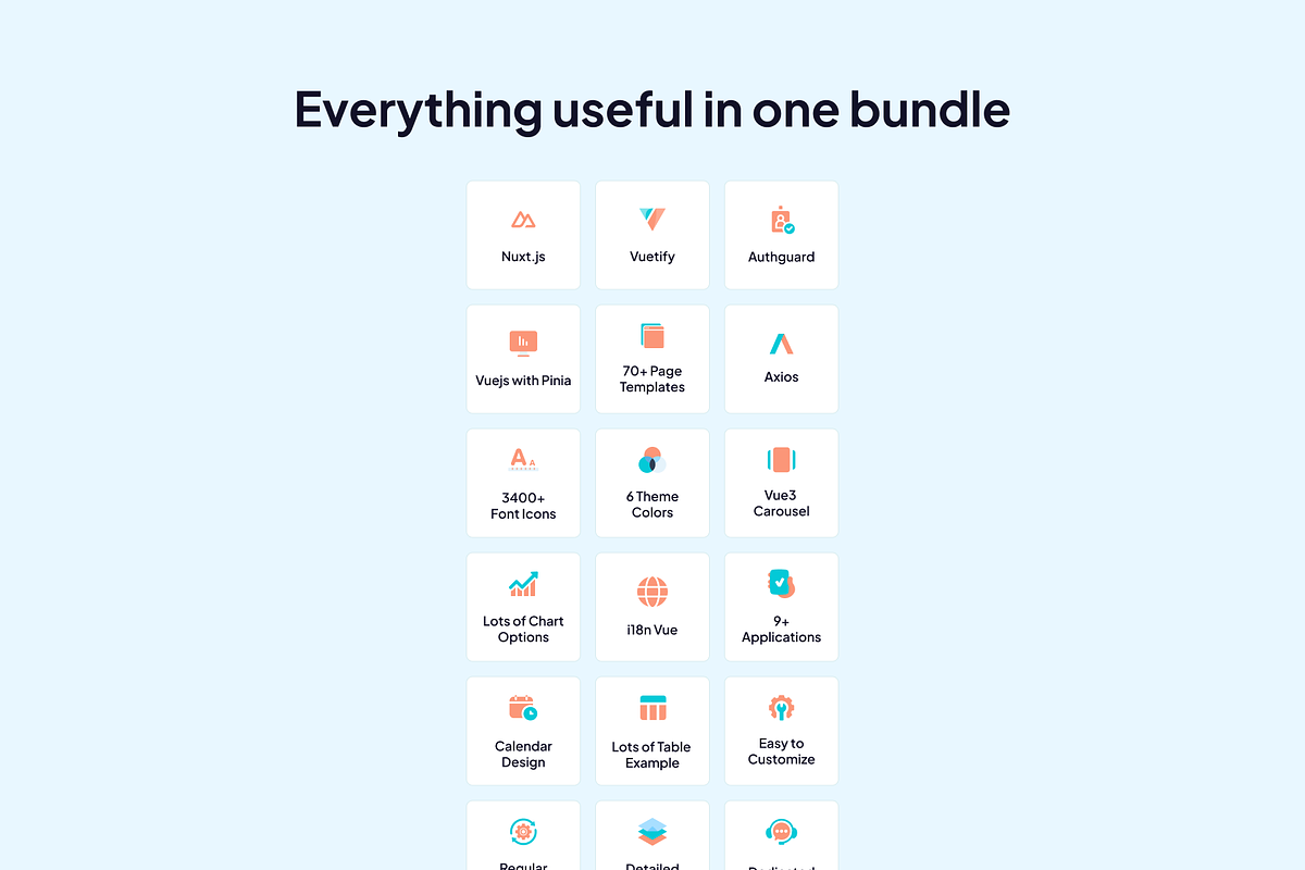 Flexy NuxtJs Admin Dashboard Theme, a Vue Template by WrapPixel (Photo 3 of 7)