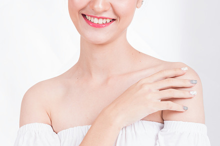 Portrait of beautiful woman containing adult, attractive, and background, a Person Photo by Guitarfoto Studio