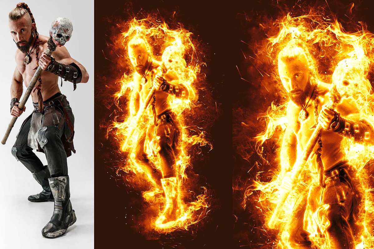 Blazing Energy Photo Effect Action, an Action Add-On by MRI STUDIO (Photo 7 of 12)