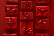 86 Gift boxes with ribbons and bows, a Holiday Photo by Handmadefont (Thumbnail 74 of 90)