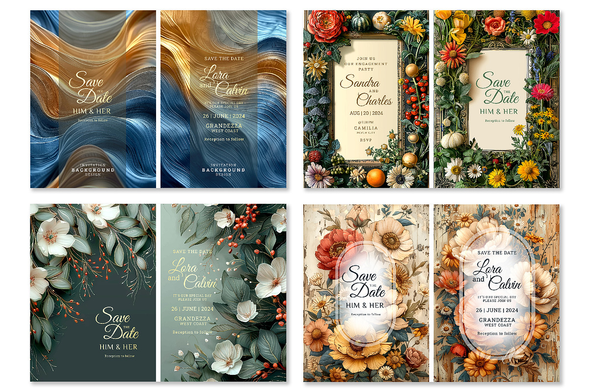 175+ Abstract Vector Invitations, an Invitation Template by M6 Gallery (Photo 120 of 126)