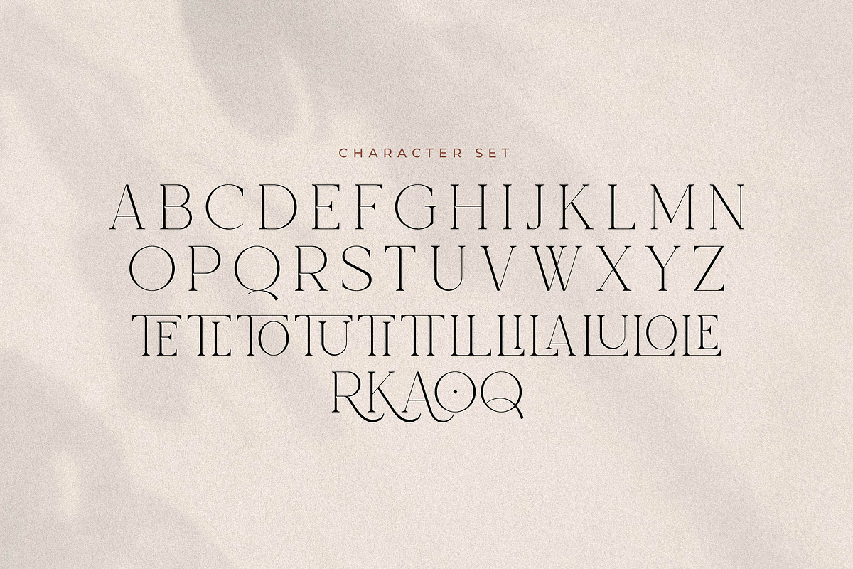Fantasy Qelirole Stylish Font Duo, a Serif Font by Storytype Studio (Photo 14 of 15)