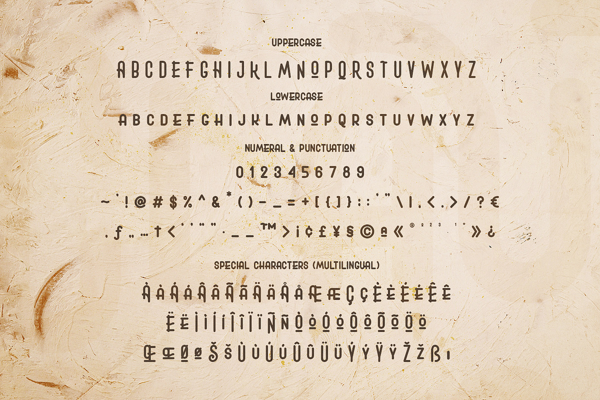 Claudio - Bouncy Display Font, a Sans Serif Font by Motokiwo (Photo 9 of 10)