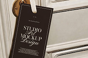 Door Handle Tag Mockup, a Mockup by nkate (Thumbnail 3 of 4)