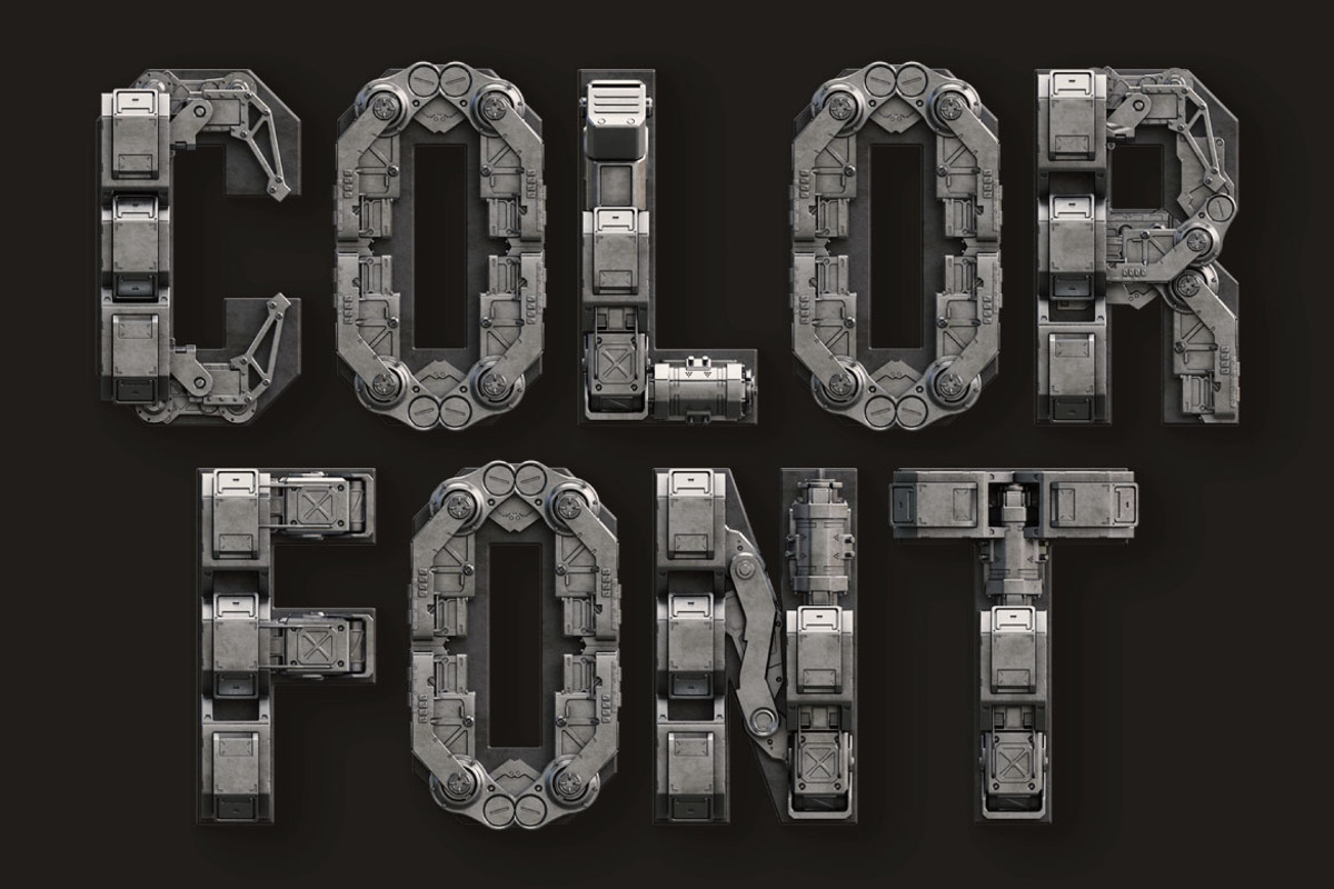 Huge Color SVG Font Bundle – 100 Set, a Font by Deeezy (Photo 91 of 102)