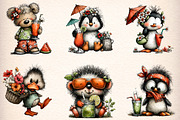 Whimsical Summer Animal Illustration, an Illustration by Digital Artistic99 (Thumbnail 4 of 11)
