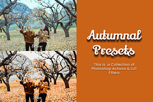 25 Autumnal Photoshop Actions