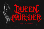 Bubblebloods, a Blackletter Font by HATFSTUDIO (Thumbnail 3 of 9)