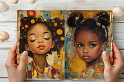 AFRICAN AMERICAN KIDS JUNK JOURNAL, a Person Illustration by Daring Digies (Thumbnail 5 of 5)