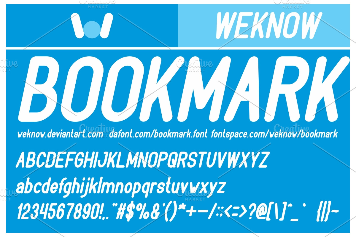 bookmark font preview 4