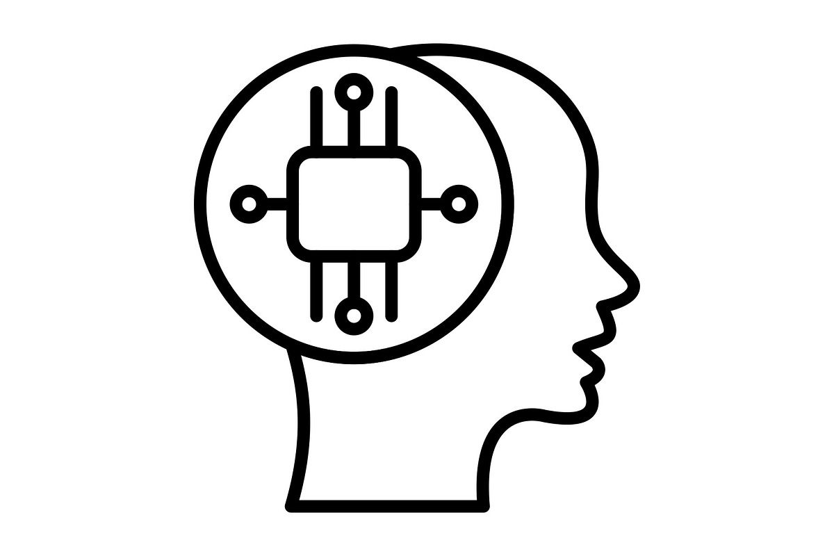 Artificial intelligence Line Icon, an Icon by Pexelpy (Photo 1 of 2)