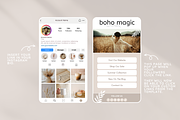 Boho Link in Bio, a Landing Page Template by SunshineStudioBoutique (Thumbnail 5 of 9)