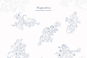 Baroque Vintage Ornamental set, a Decorative Illustration by Yuliia Lashevska (Thumbnail 8 of 19)