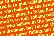 Shyne Roska Groovy Retro Serif, a Serif Font by timelesstype.co (Thumbnail 15 of 20)
