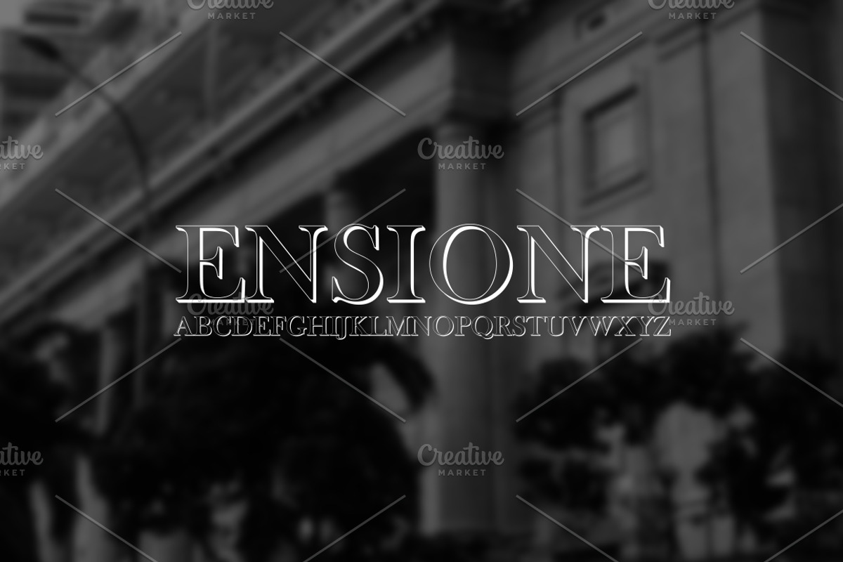 Font | ENSIONE