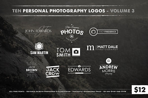 Photography Logos Vol 3