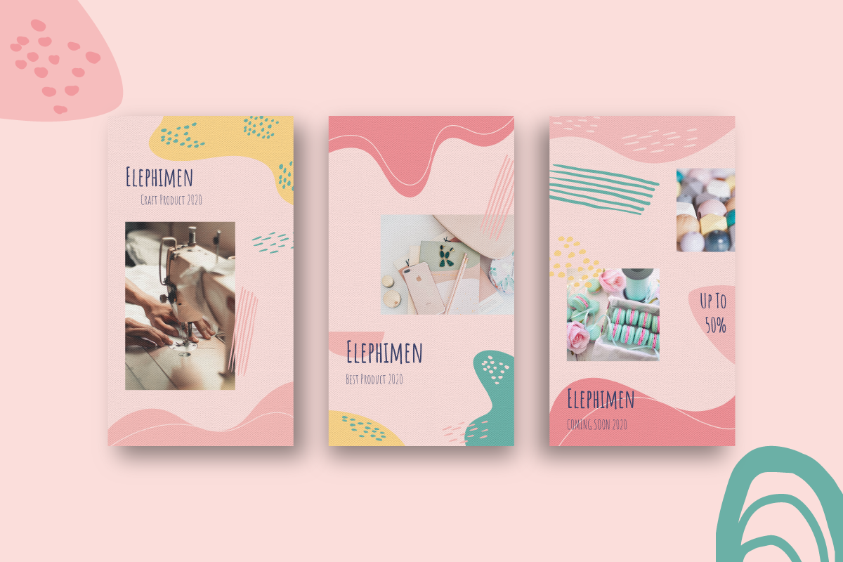 Elephimen Story & Feed Instagram, a Social Media Template by Inkofert (Photo 7 of 11)
