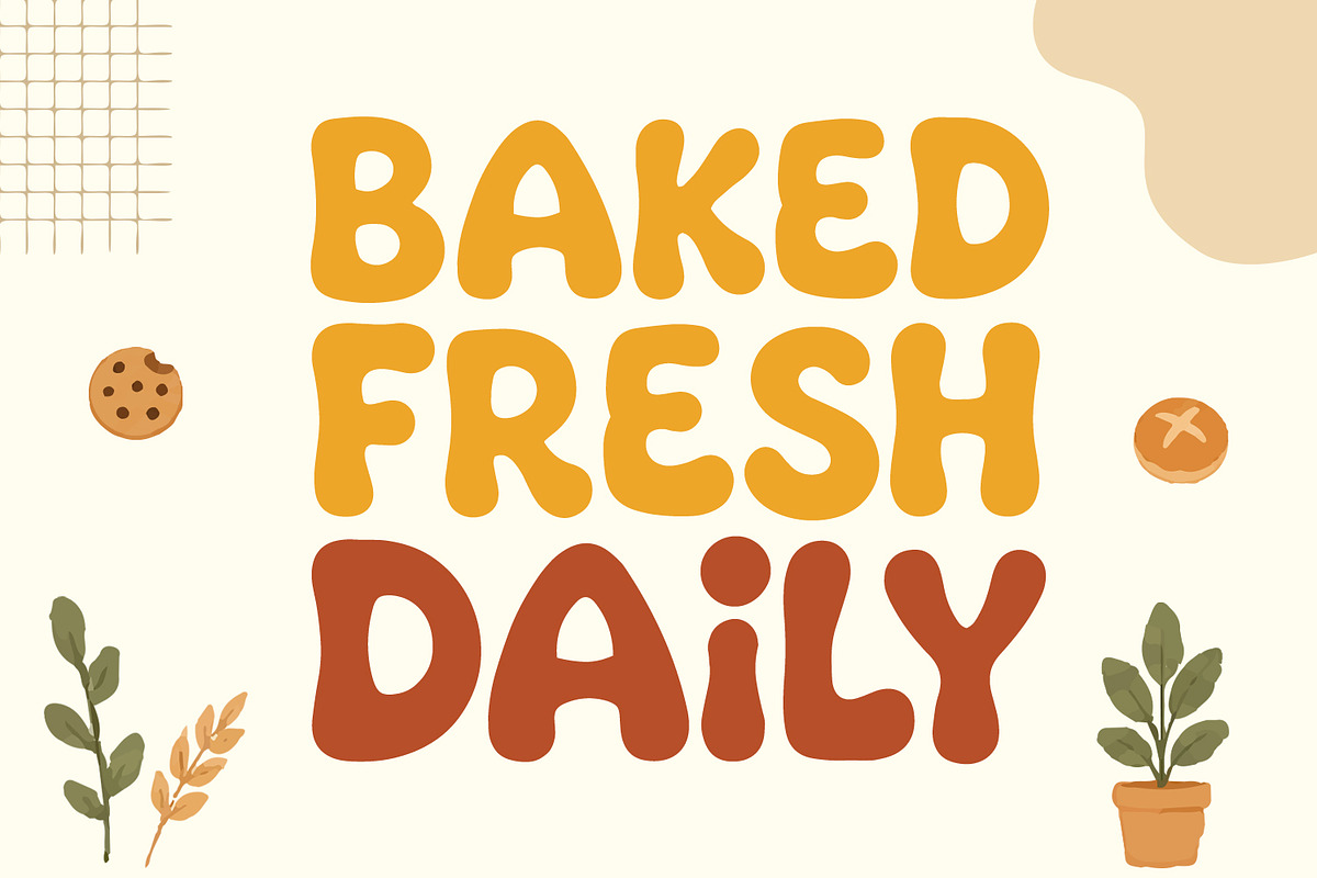 Garielos Mobegt Fun Playful Font, a Sans Serif Font by Maulana Creative (Photo 2 of 7)