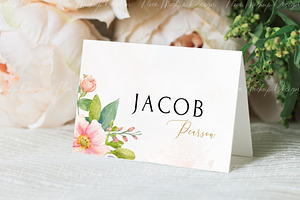 Place Card Mockup,Business Card Mock